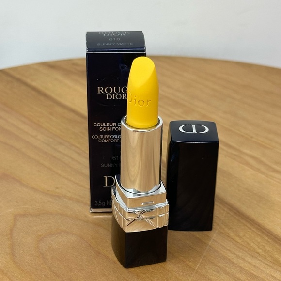 Christian Dior Rouge Dior Lipstick Couleur Couture 610 Sunny Matte - Picture 3 of 4